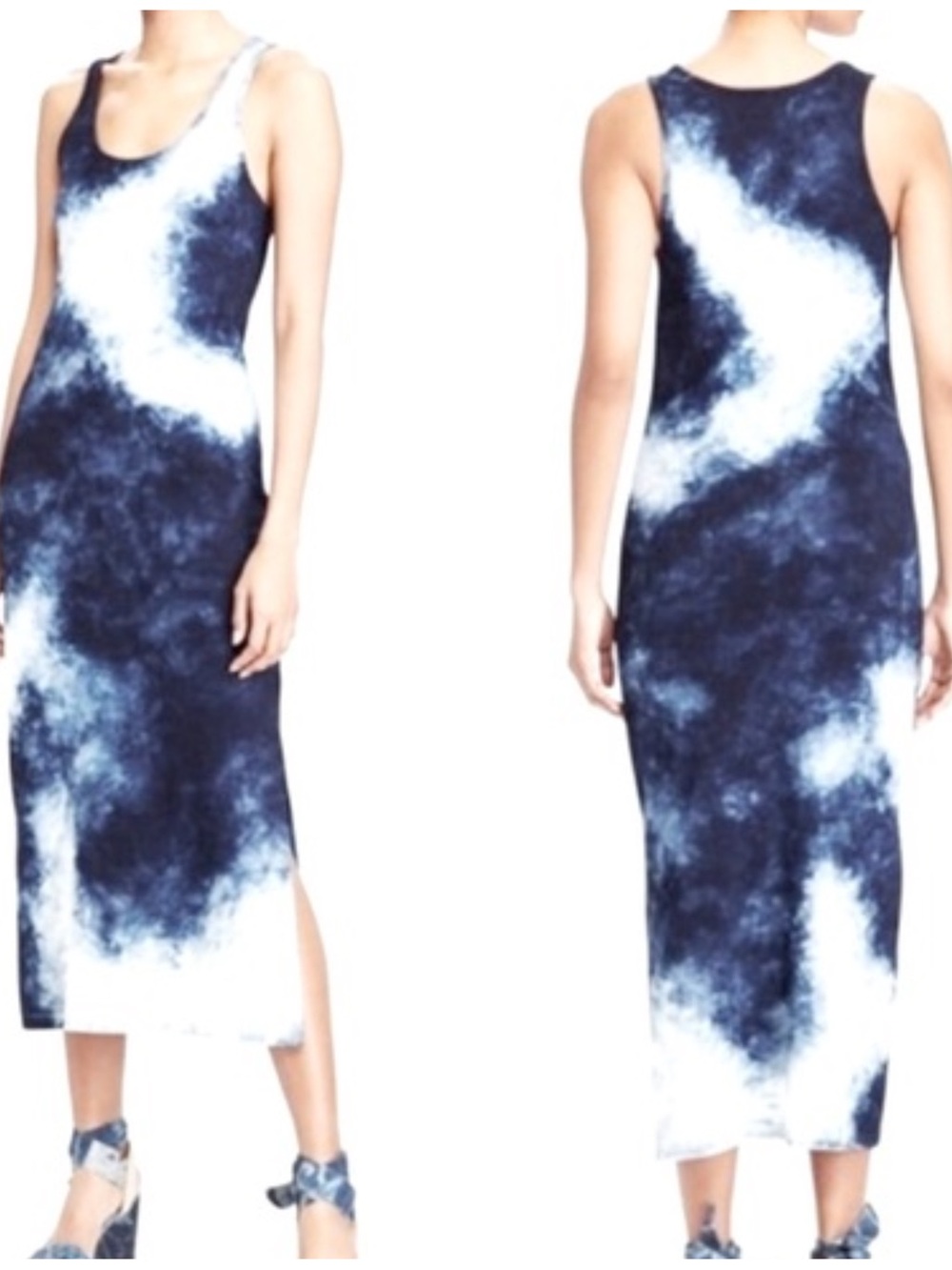 Polo Ralph Lauren Tie Dye Midi Tank Dress